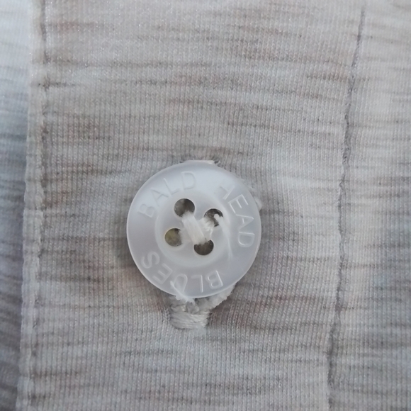 Bald Head Blues Albatross Performance Golf Polo Heather Sand Dollar - L - Picture 13 of 15